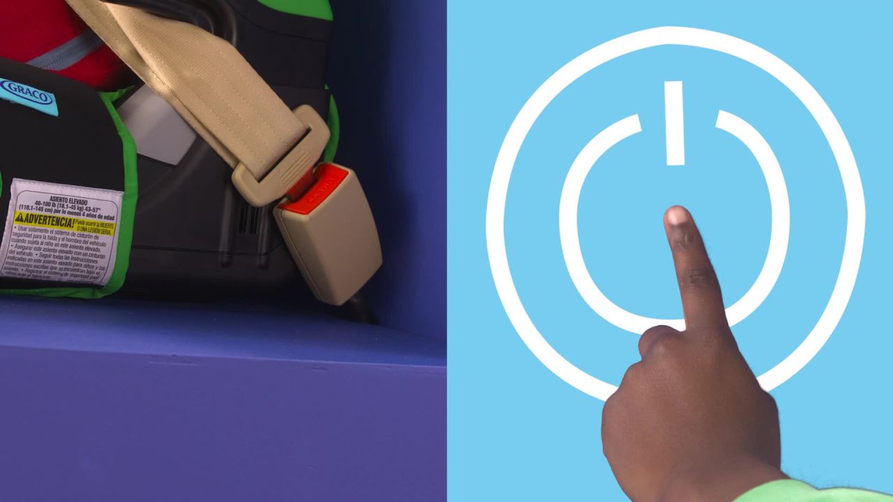 thumbnail video image 3 of Graco Turbobooster 2.0 Backless Booster Seat, Hot Wheels Gamer, Green, 3 of 9