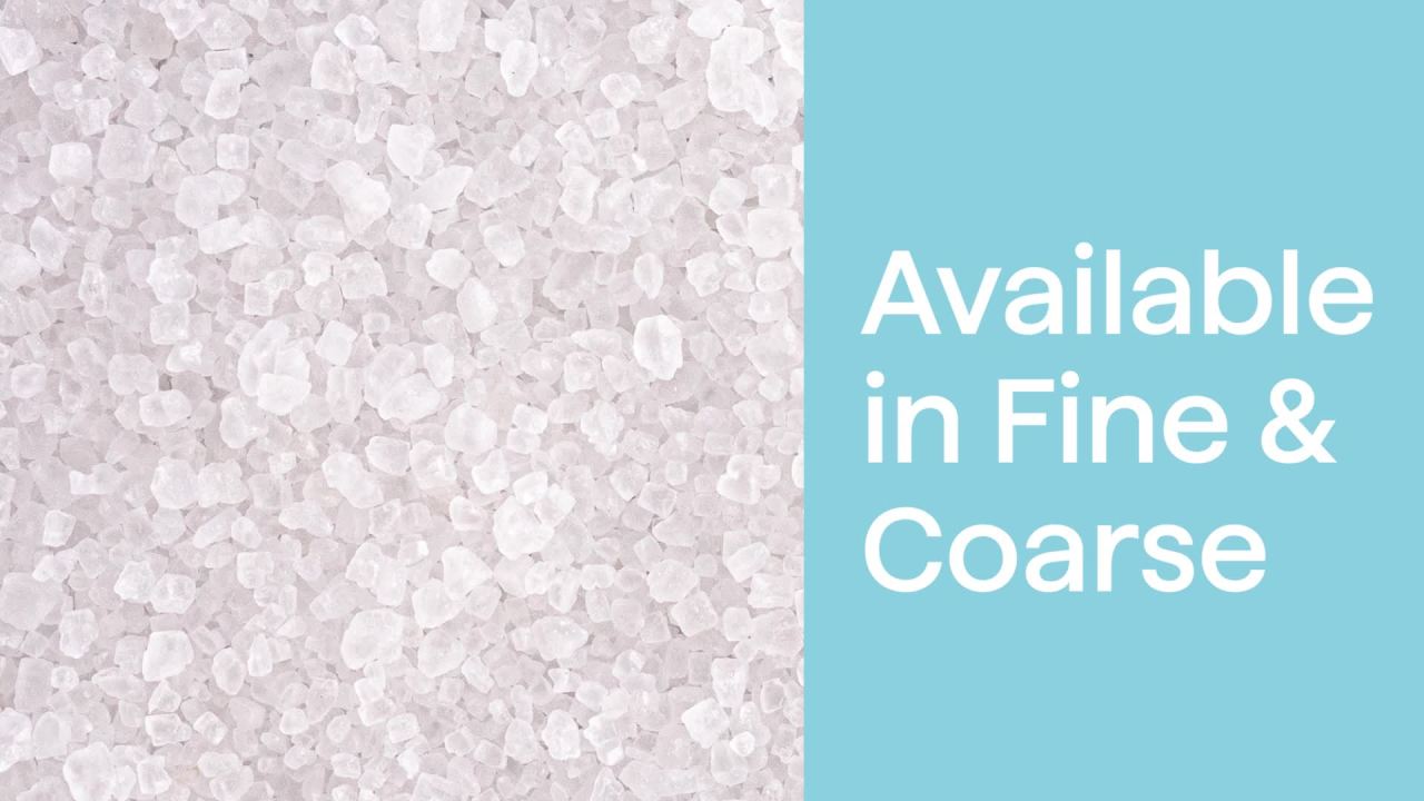 thumbnail video image 2 of (6 pack) Morton All-Natural Coarse Sea Salt, 17.6 oz, 2 of 12