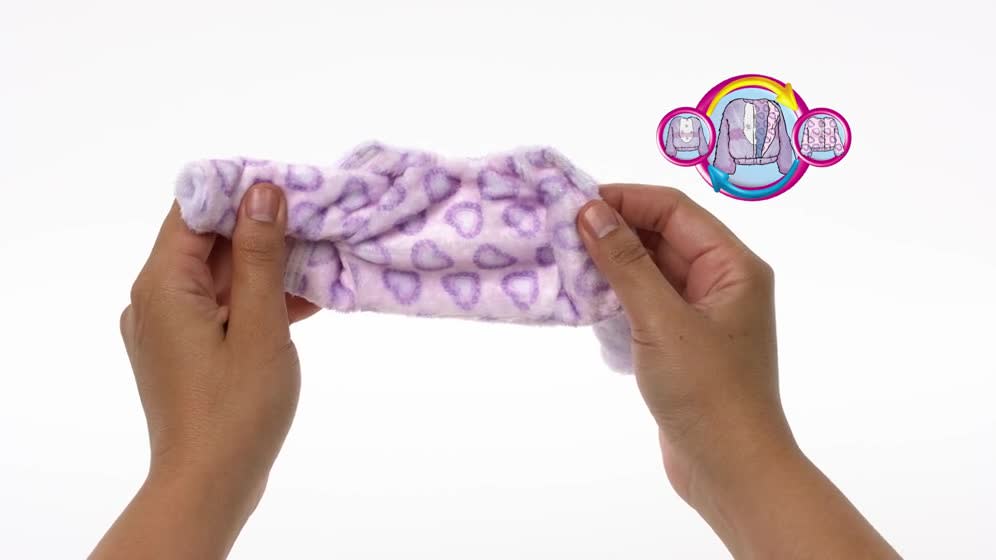 thumbnail video image 2 of Barbie Cutie Reveal Cuddly Series Doll & Accessories, 10 Surprises, Spring Theme (Styles May Vary), 2 of 7