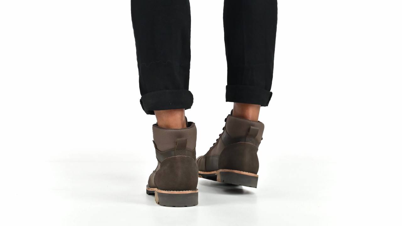 thumbnail video image 2 of Territory Brute Water Resistant Cap Toe Lace-up Ankle Boot, 2 of 10