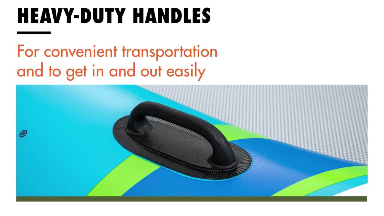 thumbnail video image 2 of Ozark Trail Summer Oasis 4-Person Inflatable Island, 2 of 11