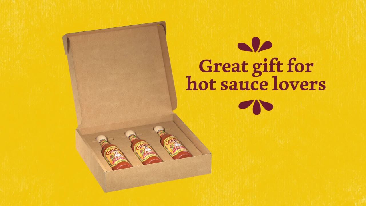 thumbnail video image 2 of Cholula Kosher Original 3-Pack Hot Sauce, 12.0 fl oz Box, 2 of 6
