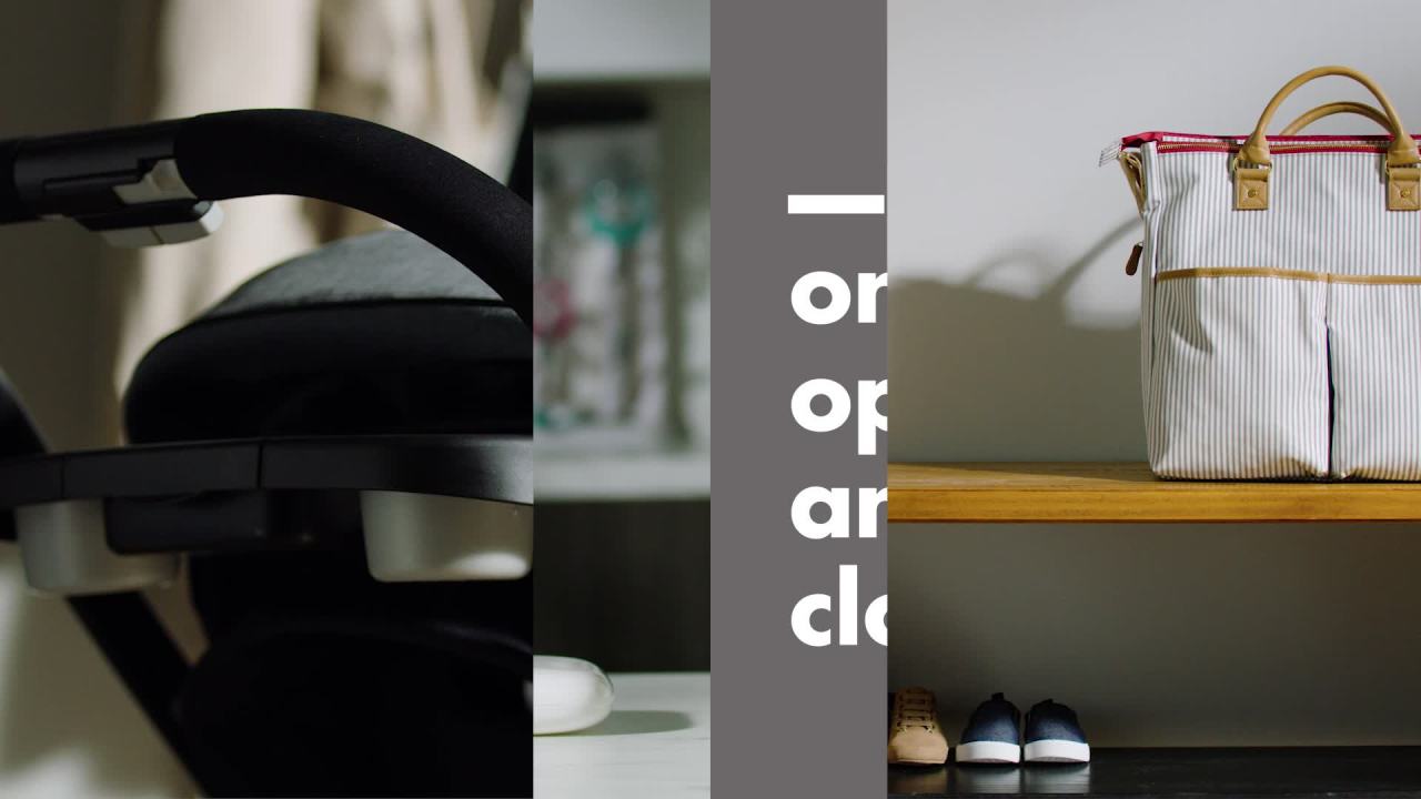 thumbnail video image 2 of OXO Tot Travel Baby Wipes Dispenser, Gray, 1 Count, 2 of 8