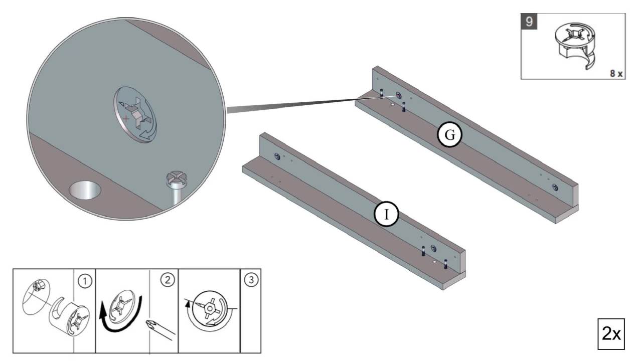 thumbnail video image 2 of Hillsdale Addison Farmhouse 1 Drawer Nightstand, Set of 2, Black Oak, 2 of 19