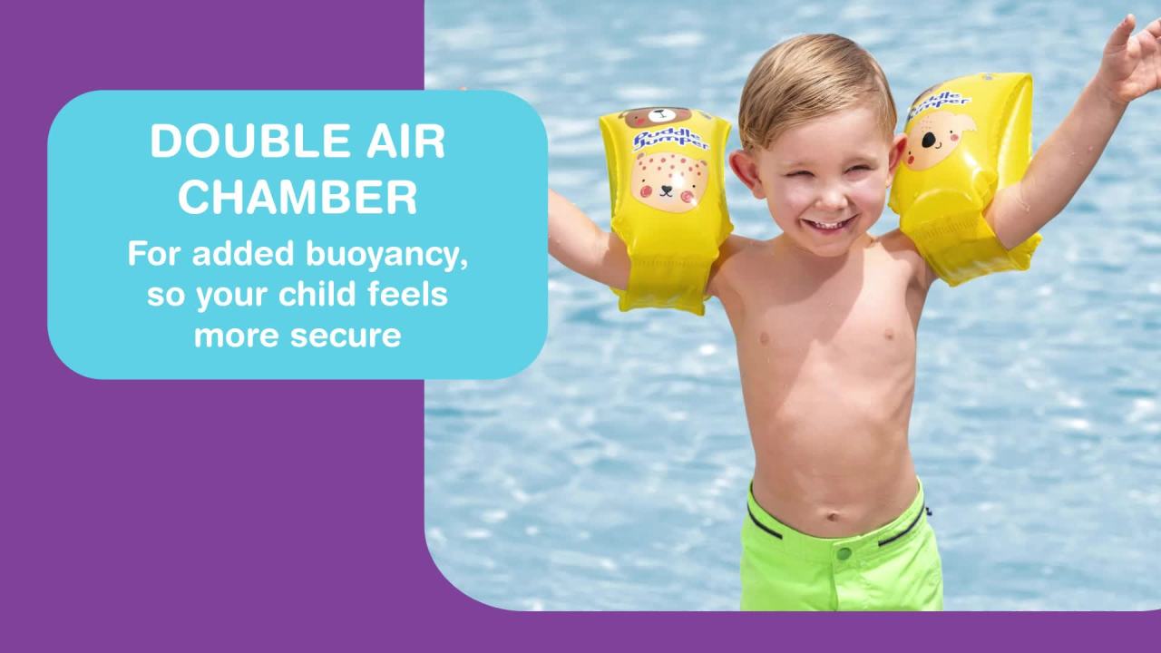 Puddle Jumper WonderSplash Armband Floaties - 40-132 lbs - Walmart.com