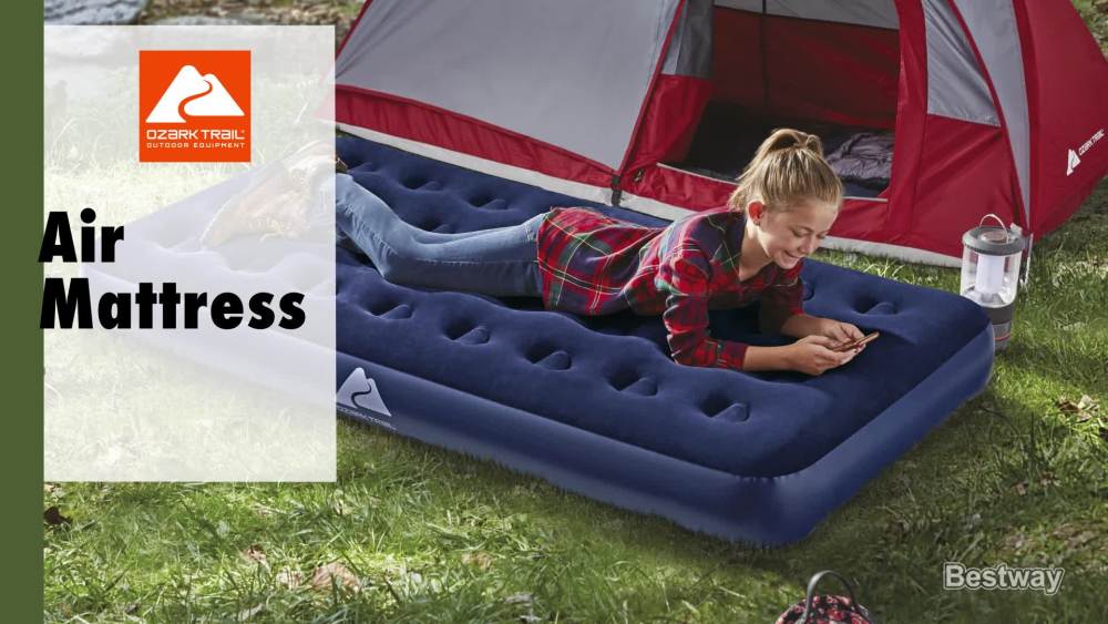 Ozark Trail Air Mattress Twin 10" with Antimicrobial Coating