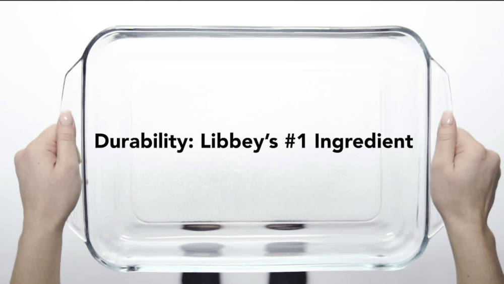 Libbey Baker's Basics 3-Piece Glass Casserole Baking Dish Set with Glass Covers - image 2 of 5
