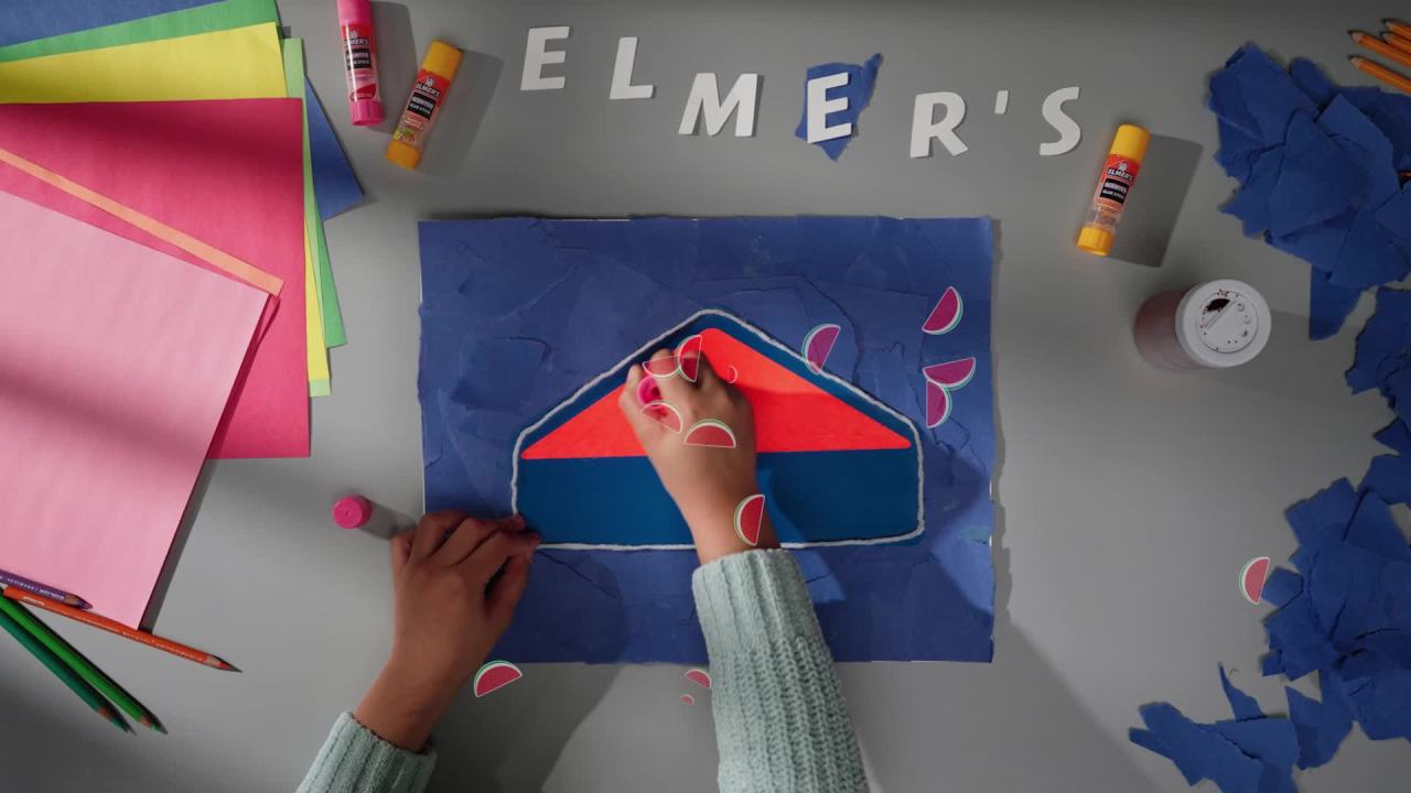 thumbnail video image 2 of Elmer's Non Toxic Clear Glue Sticks, 1 Each, 2 of 5