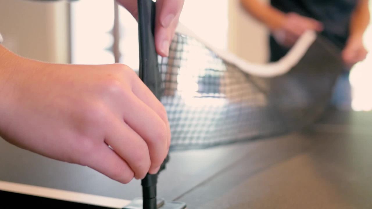 thumbnail video image 2 of Atomic 7' Hampton 3-in-1 Combination Table Includes Billiards, Table Tennis, and Dining Table with Dual Storage Bench Seating (Box 2 of 2), 2 of 3