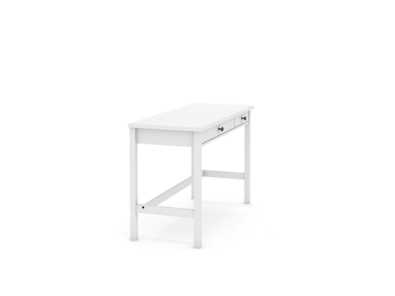 thumbnail video image 2 of Sauder County Line Writing Desk, Soft White Finish, 2 of 13