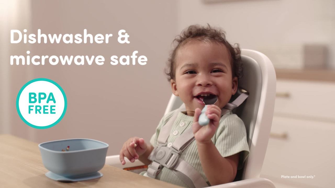 thumbnail video image 2 of NUK First Choice Rest Easy Baby Spoons, 5-Pack, 2 of 5