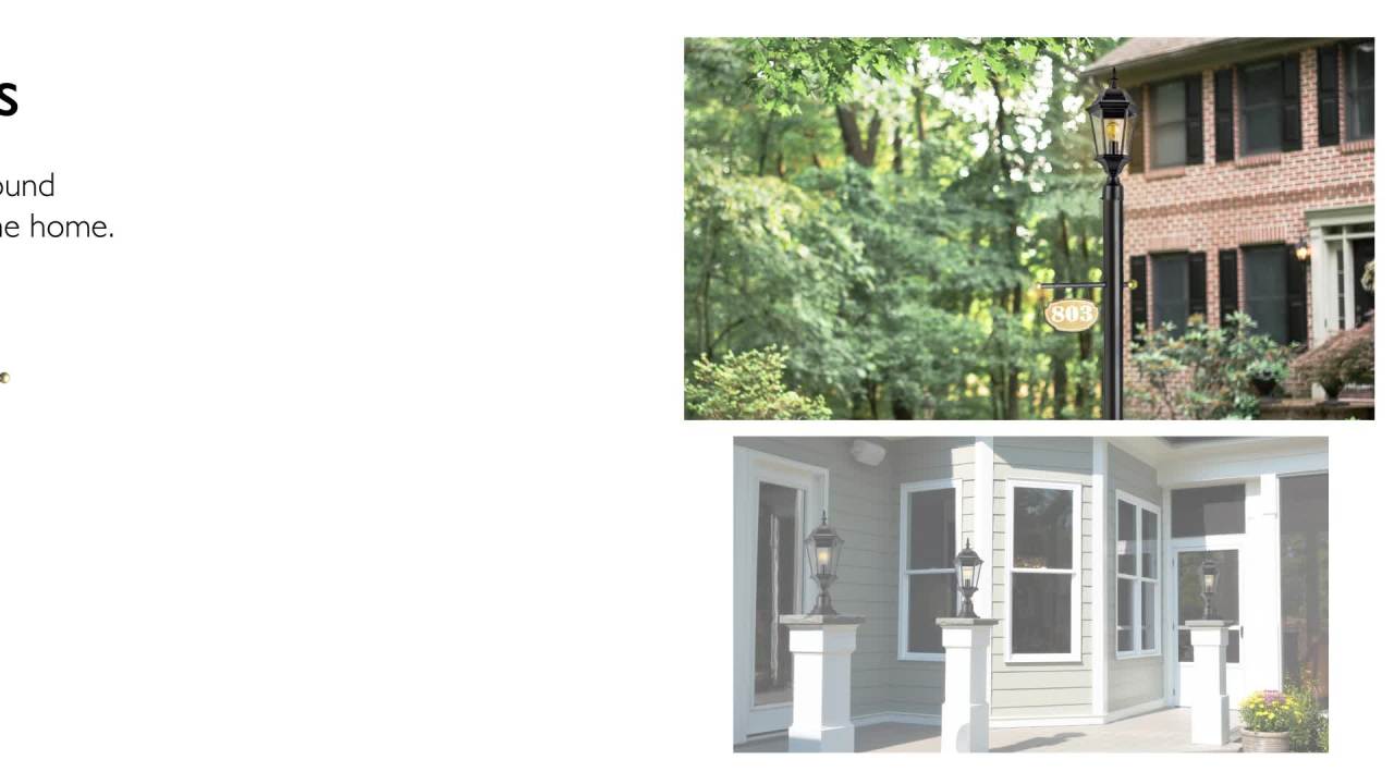 thumbnail video image 2 of Design House Replacement Outdoor Weather Resistant Electrical Outlet for Lamp Posts, Black, 2 of 15