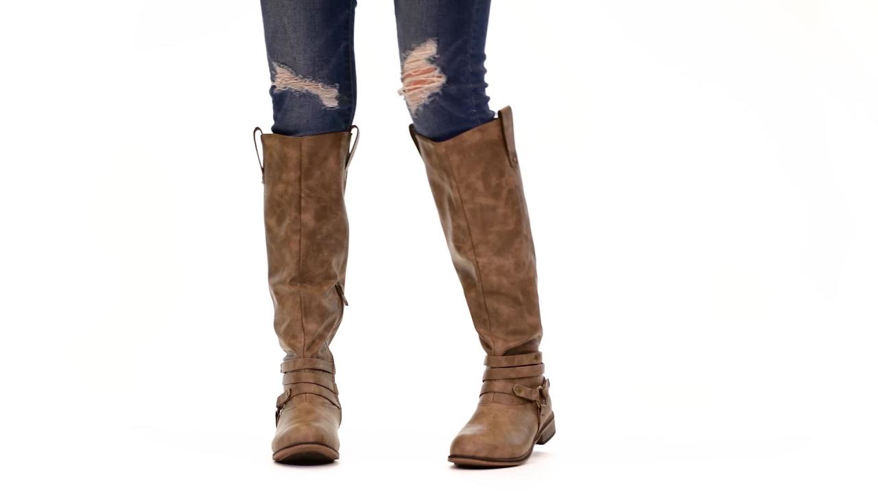 thumbnail video image 2 of Brinley Co. Womens Dress Boot, 2 of 8