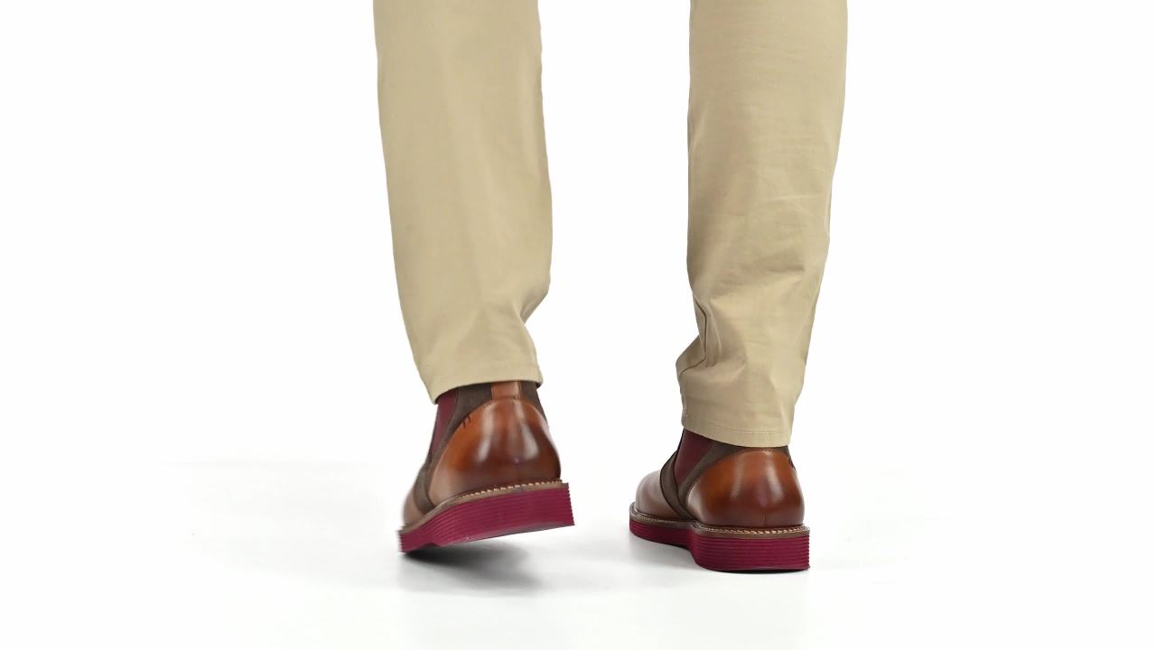 thumbnail video image 2 of Thomas & Vine Ventura Plain Toe Chelsea Boot, 2 of 10