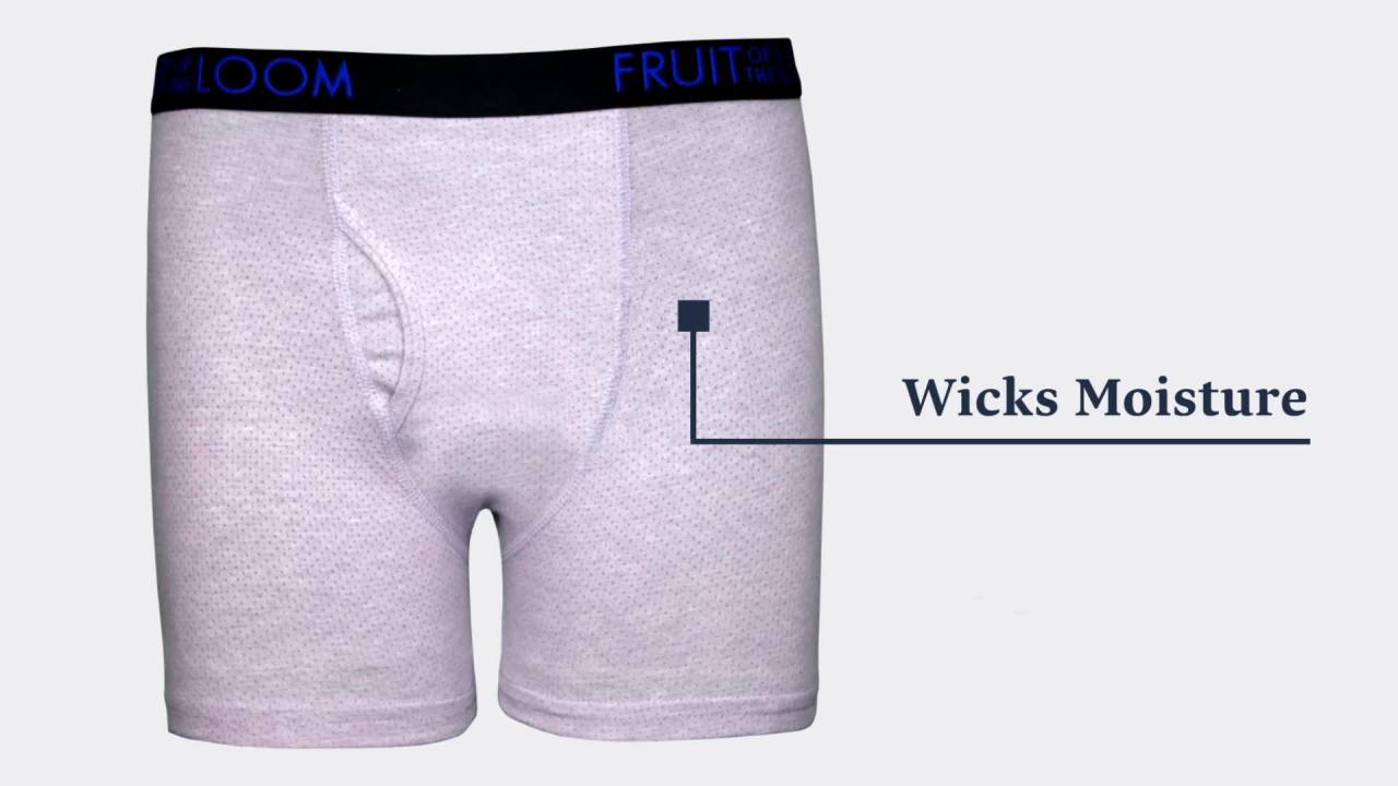 thumbnail video image 2 of Fruit of the Loom Boys' Breathable Cotton Boxer Briefs, 5 Pack, Sizes S-XL, 2 of 5