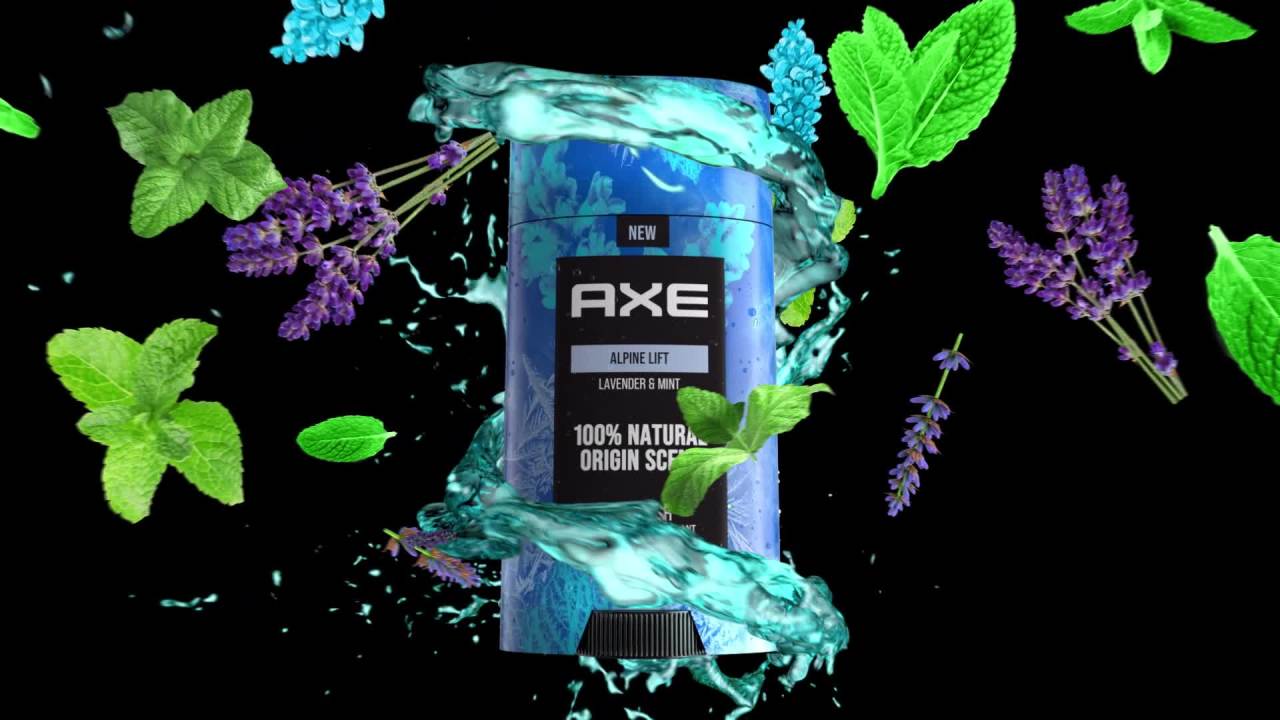 thumbnail video image 2 of AXE Deodorant stick for men Alpine Lift, with 100% Natural Origin scent, 2.6 oz, 2 of 5