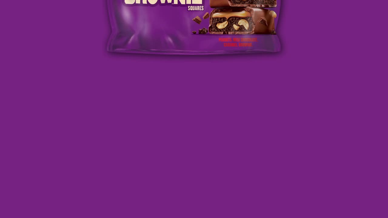 thumbnail video image 2 of SNICKERS Peanut Brownie Squares Fun Size Chocolate Candy Bars, 6.61 oz, 2 of 13