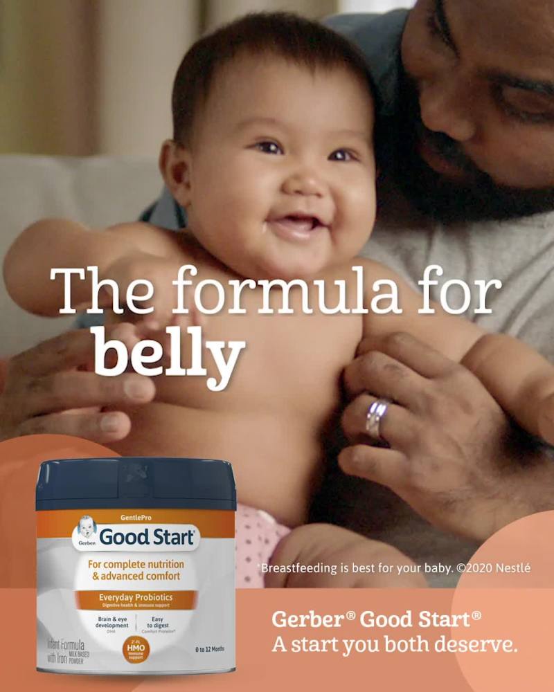Gerber Good Start, Baby Formula Powder, GentlePro, Stage 1, 20 Ounce