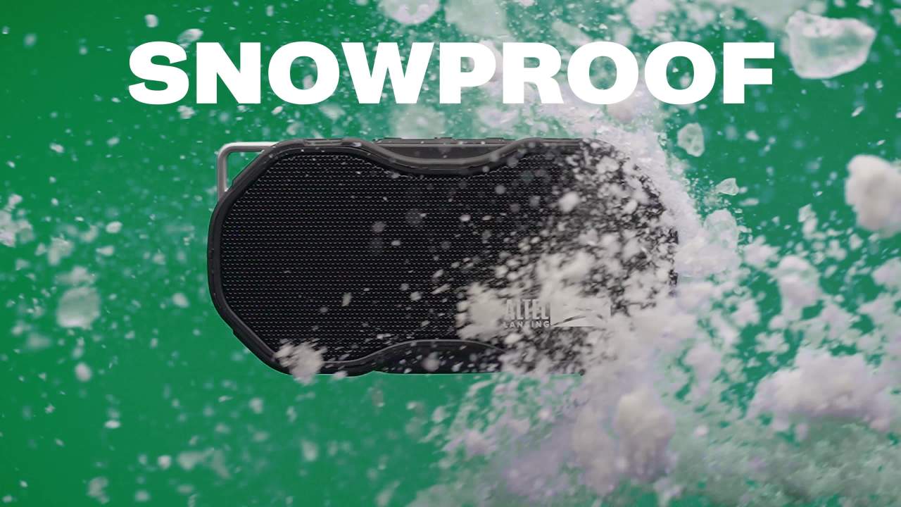 thumbnail video image 2 of Altec Lansing Portable Bluetooth Speaker, Black, IMW270-BLK-WM, 2 of 8