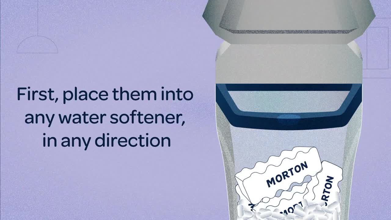thumbnail video image 5 of WAVES Water Softener Salt Bars Clean & Protect Plus Rust Defense 5 lbs. bars, 4-Count, 5 of 6