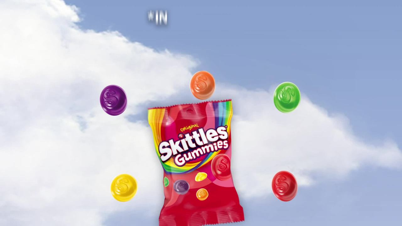 thumbnail video image 2 of Skittles Gummies Original Gummy Candy - 5.8 oz Bag, 2 of 13