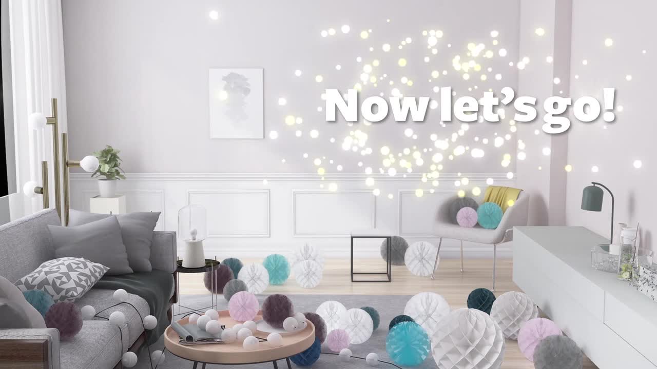 thumbnail video image 2 of Command Adjustables Repositionable Indoor Removable Adhesive Mounting Squares, White, 96 Squares, 2 of 6