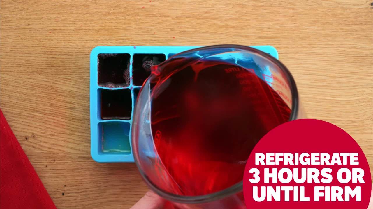 thumbnail video image 2 of Jell-O Strawberry Zero Sugar Low Calorie Gelatin Dessert Mix, Family Size, 0.6 oz Box, 2 of 15