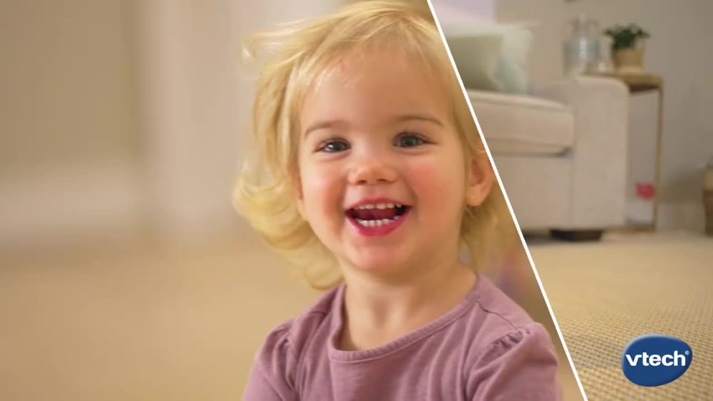 thumbnail video image 2 of VTech Pop-a-Balls Push & Pop Bulldozer with Accessories, Baby and Toddler Toys, 2 of 15