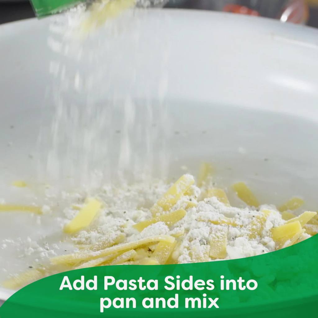 thumbnail video image 2 of Knorr No Artificial Flavors Alfredo Broccoli Fettuccine Pasta Sides, 8 Minute Cook Time, 4.5 oz, 2 of 9