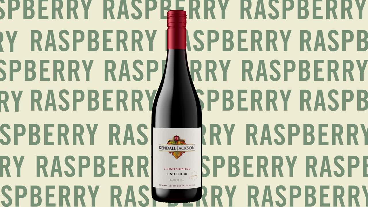thumbnail video image 2 of Kendall-Jackson Vintner's Reserve California Pinot Noir Red Wine, California, 14.5% ABV, 750ml Glass Bottle, 5-150ml Servings, 2 of 11