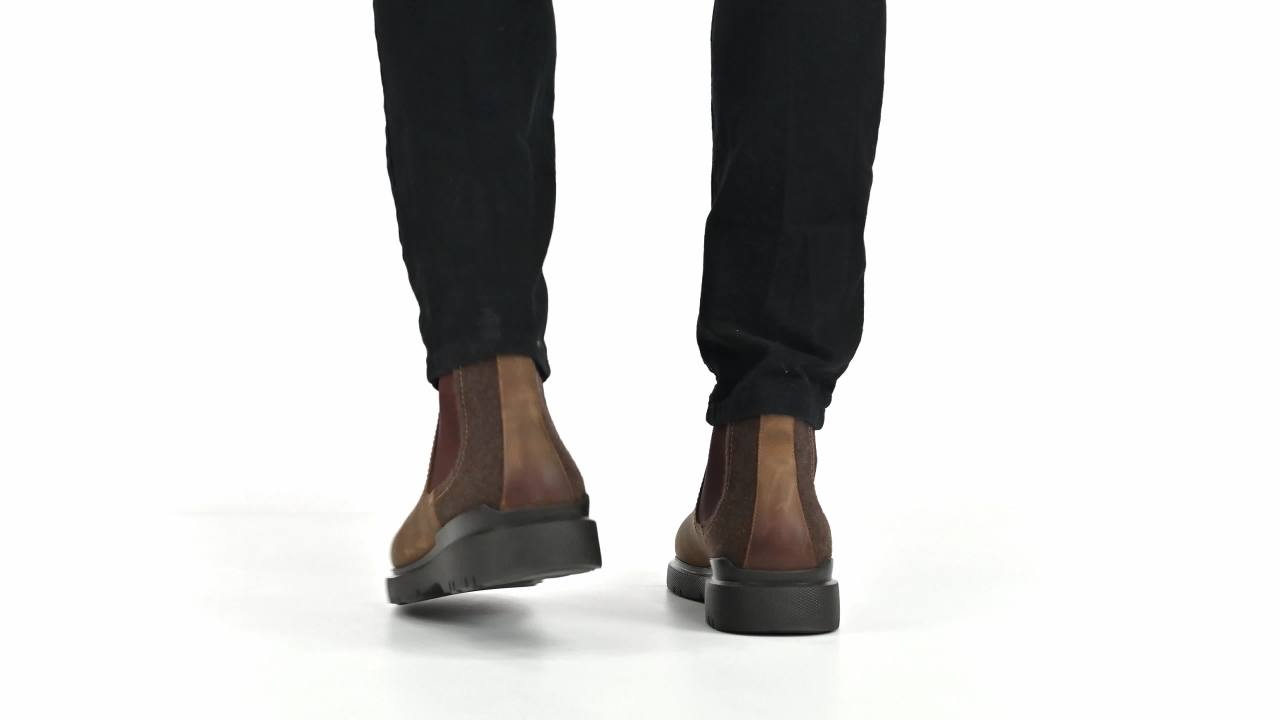 thumbnail video image 2 of Thomas & Vine Tilton Water Resistant Plain Toe Chelsea Boot, 2 of 10