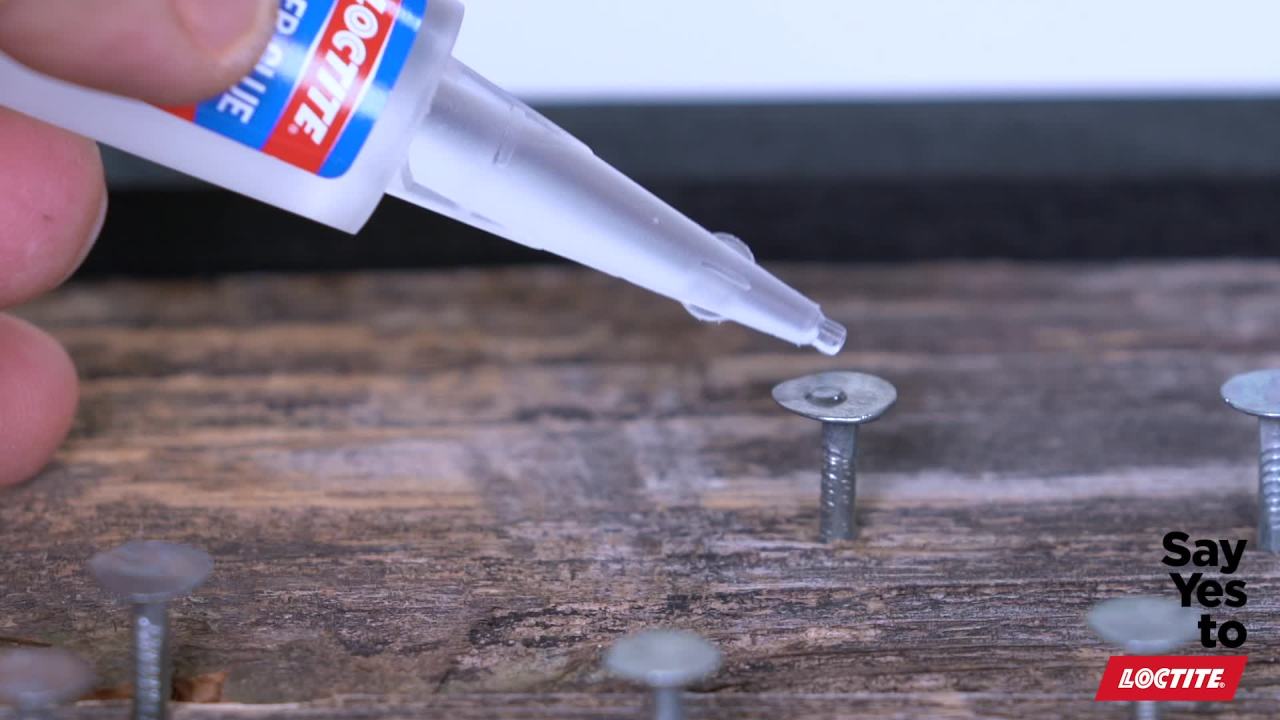 thumbnail video image 2 of Loctite Super Glue Liquid Longneck Bottle, Pack of 1, Clear 0.18 oz Bottle, 2 of 14