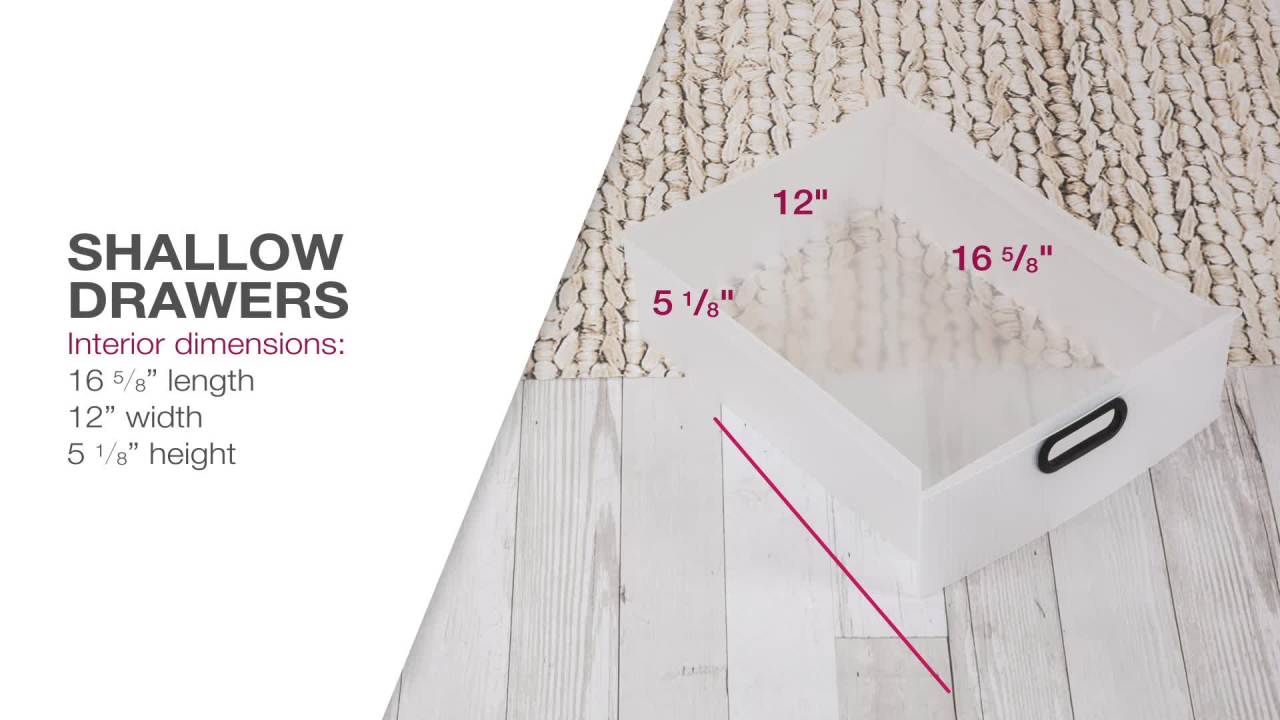 thumbnail video image 2 of Sterilite Plastic 3 Drawer Ultra™ Cart Black Set of 2, 2 of 8