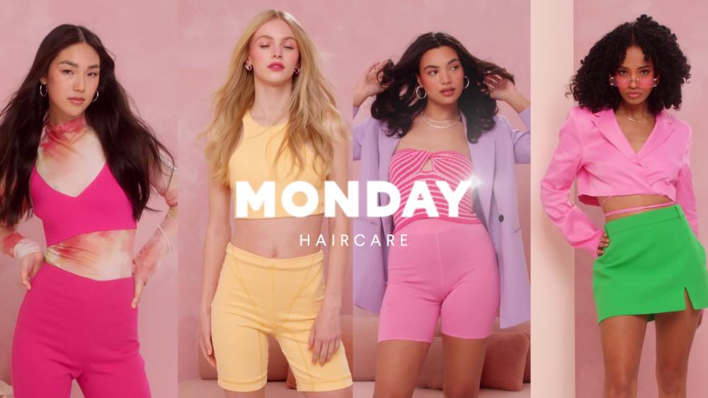 thumbnail video image 3 of MONDAY Haircare Brunette Dry Shampoo with Keratin, Oil-Absorbing Ideal for Darker Hair 200 ml, 3 of 12