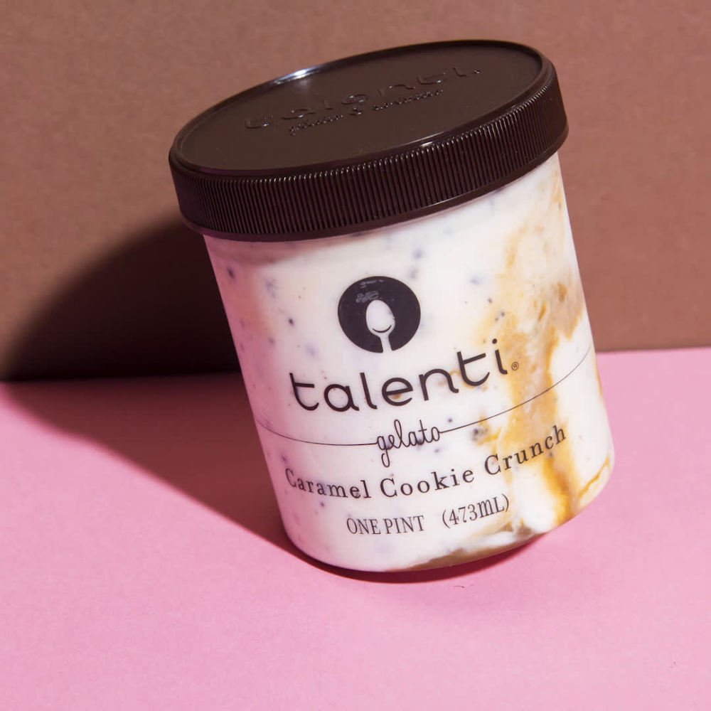 Talenti Gelato Non-GMO Caramel Cookie Crunch Frozen Dessert Kosher Milk, 16 oz - image 2 of 16