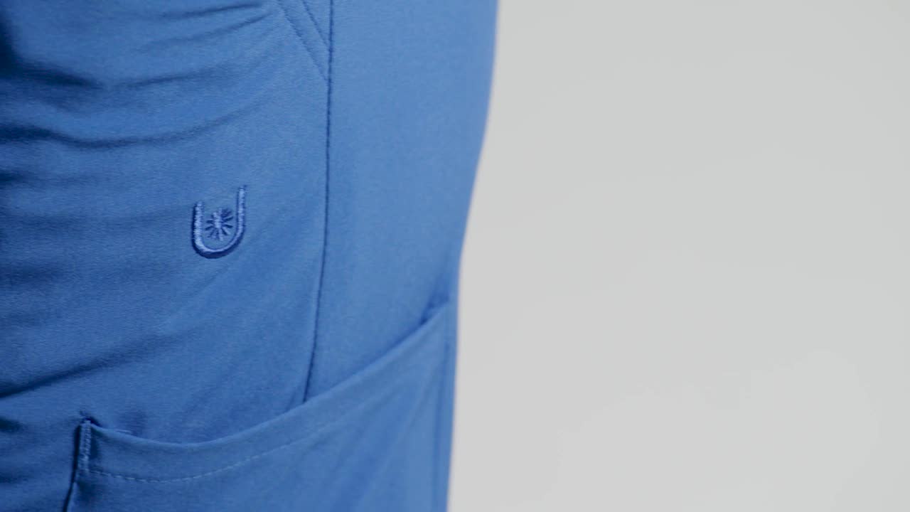 thumbnail video image 2 of Urbane Performance Women's Endurance 4-Way Super Stretch Three Pocket Scrub Pant, Style 9312, 2 of 5