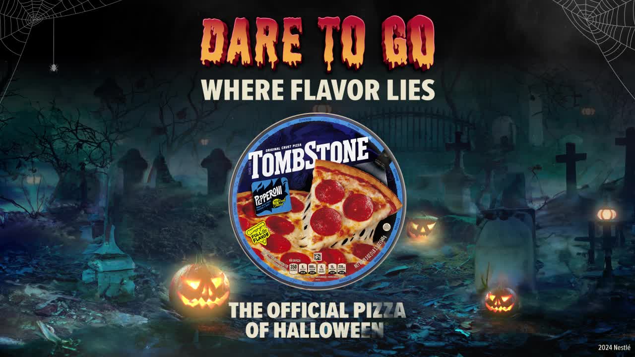 thumbnail video image 2 of Tombstone Sausage, Original Thin Crust Pizza with Zesty Tomato Sauce, 20.9 oz (Frozen)​, 2 of 14