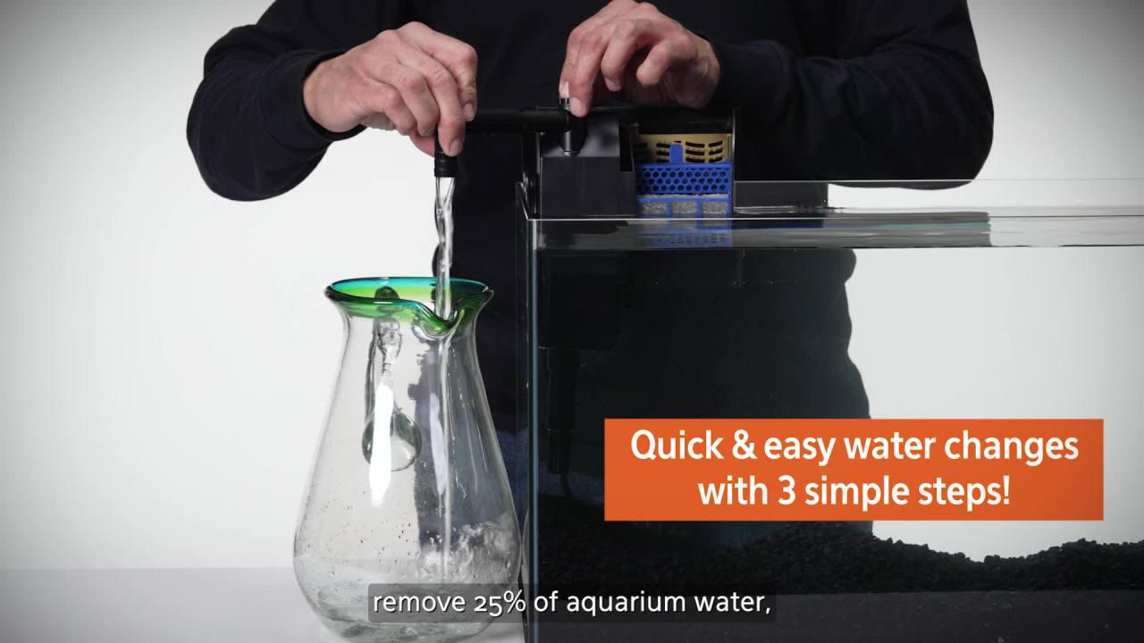 thumbnail video image 2 of Aqueon SmartClean Power Filter with EcoRenew Filter Cartridge 10-20 Gallon, 2 of 13