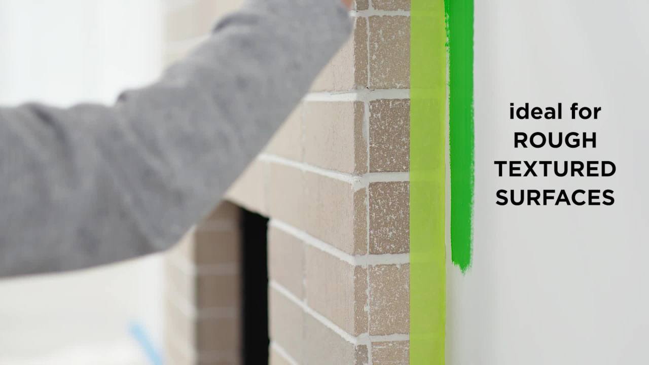 thumbnail video image 2 of (4 pack) Scotch Rough Surface Painter's Tape, 1.41 in x 60.1 yd, Green, 1 Roll, 2 of 13