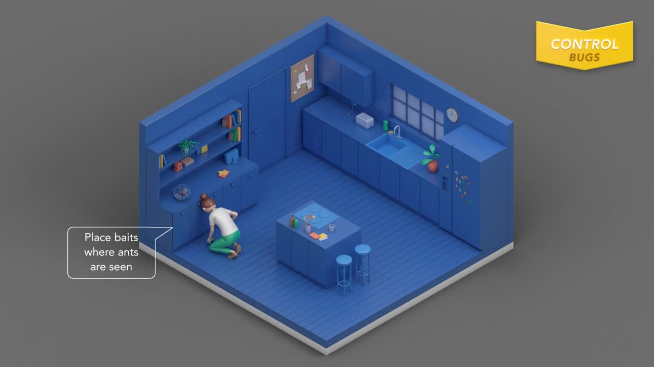 thumbnail video image 2 of Raid Max Ant Bait 0.14 oz, 2 of 10