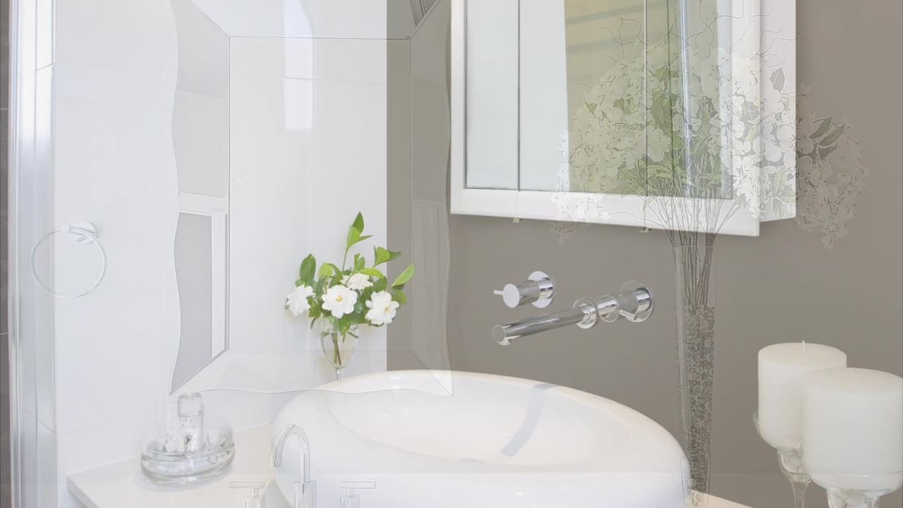 thumbnail video image 2 of Cultured Marble Vanity Top – 61-Inch Double Bowl Sink 4-Inch Centerset with Integrated Backsplash – Reinforced Packaging – Ivory Swirl, Design House, 597401, 2 of 14