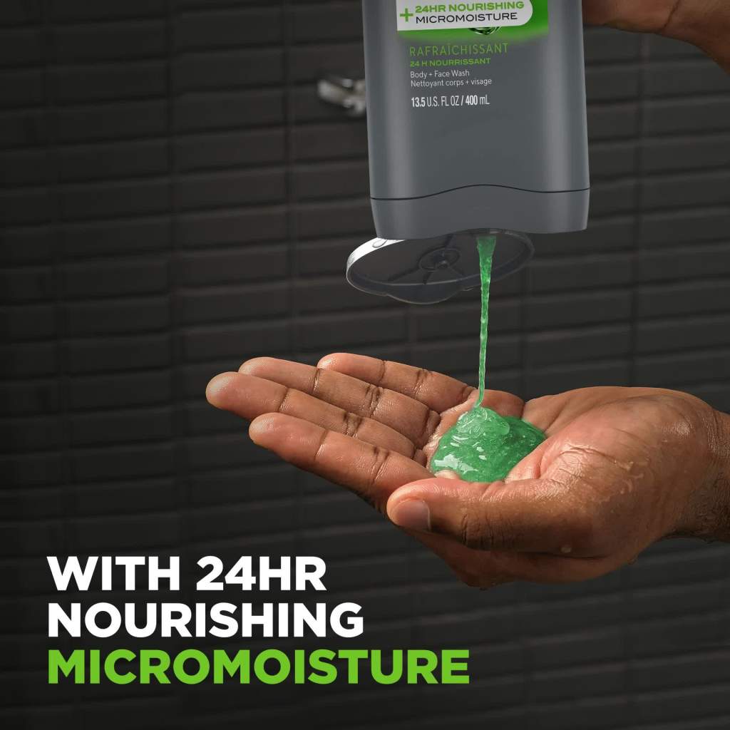 thumbnail video image 3 of Dove Men+Care Refreshing Daily Use Face & Body Wash for Men All Skin Type, 13.5 oz, 3 of 10