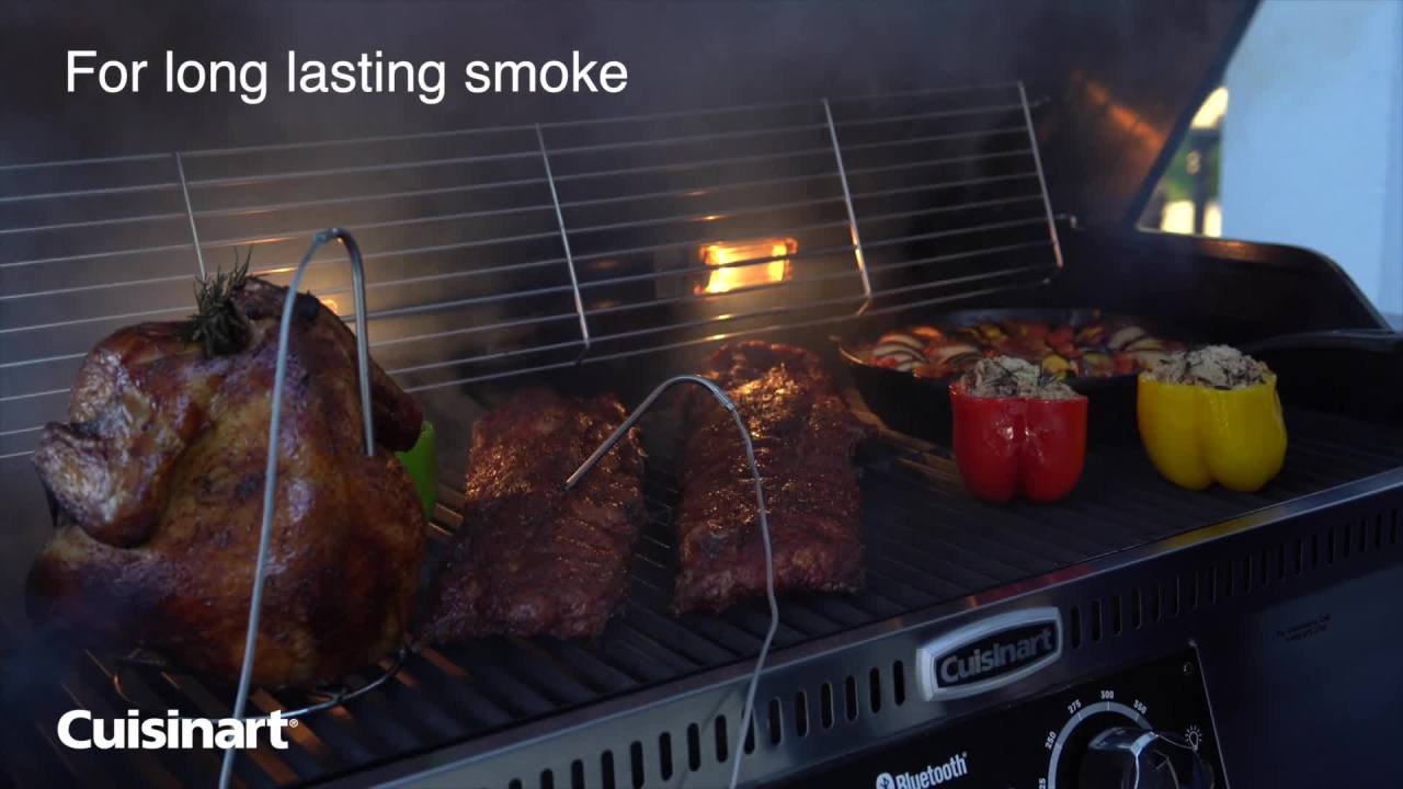 thumbnail video image 2 of Cuisinart Premium Cherry Rum BBQ Smoking Pellets - 20 lb Bag, 2 of 12