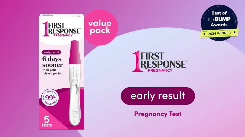 thumbnail video image 2 of First Response Early Result Pregnancy Test, 5 Count Pack of 1, 2 of 14