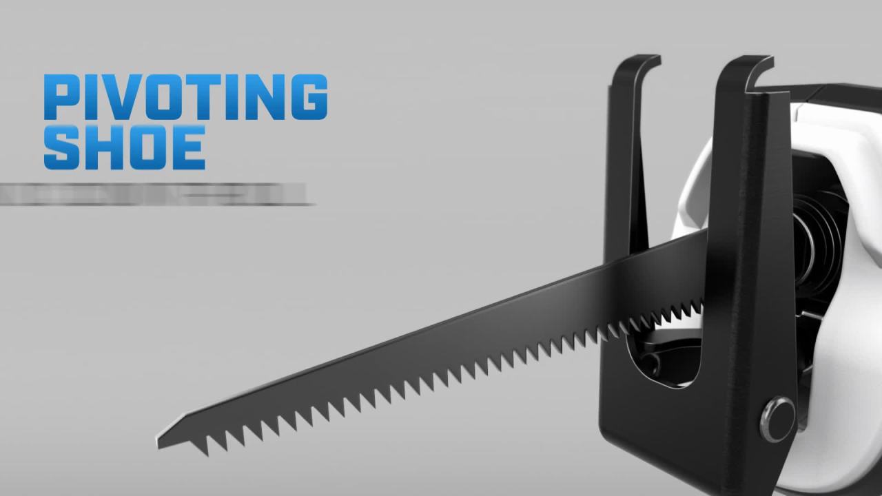 thumbnail video image 2 of HART 20-Volt Cordless Reciprocating Saw Kit, (1) 4.0Ah Lithium-Ion Battery, 2 of 12