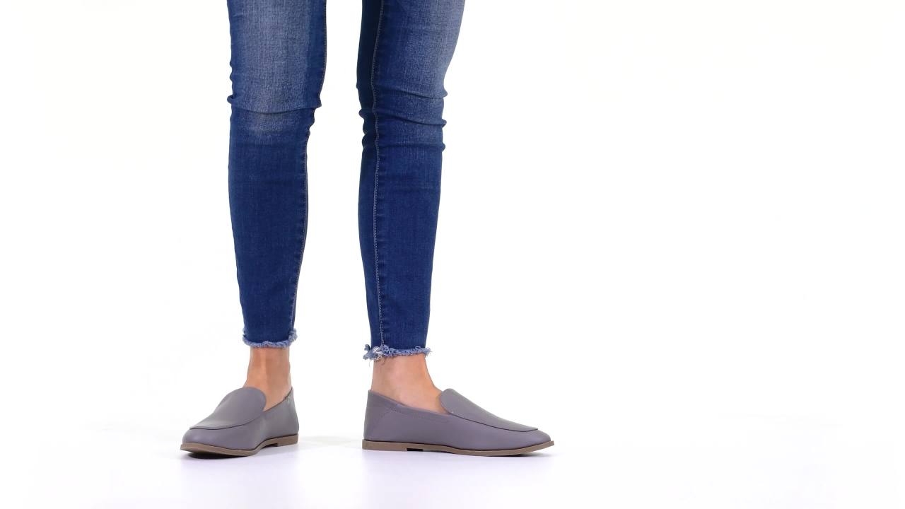 thumbnail video image 2 of Journee Womens Corinne Slip On Almond Toe Loafer Flats, Widths Available, 2 of 10