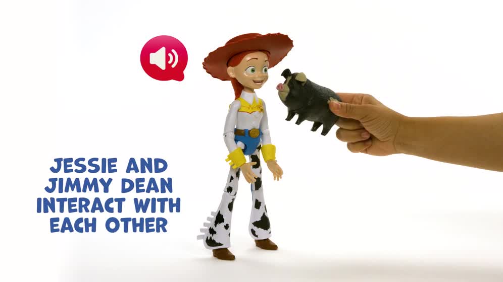 Disney and Pixar Toy Story 5 Critter Talk Jessie, 12 Inch Ac