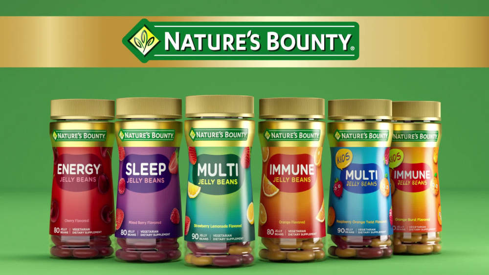 Nature’s Bounty Vitamin B12 for Energy Metabolism Jelly Beans, Cherry