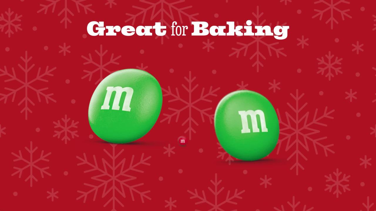 thumbnail video image 2 of M&M's Minis Milk Chocolate Christmas Candy - 10 oz Bag, 2 of 13