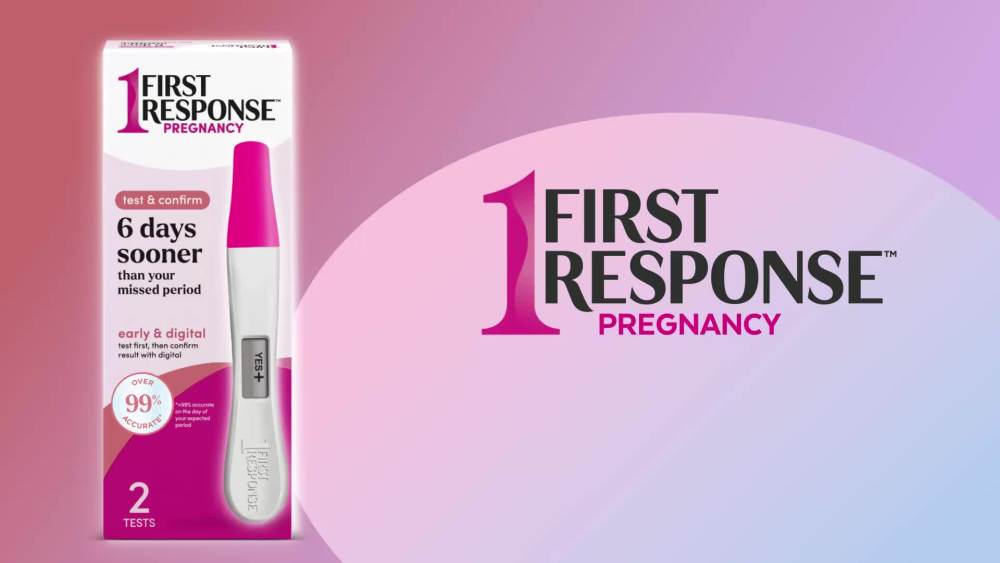 thumbnail video image 2 of FIRST RESPONSE Test & Confirm Pregnancy Test, 1 Line Test and 1 Digital Test Pack, 2 of 13